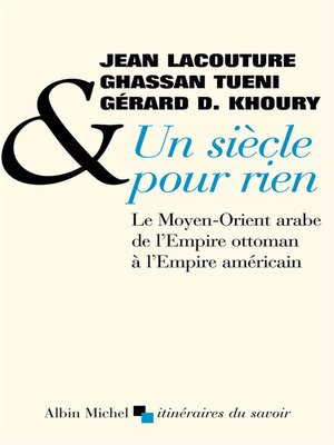 cover image of Un siècle pour rien
